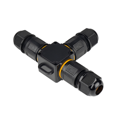 Кабельный коннектор PCC-T3-F 3x2.5 24A IP68 JAZZWAY